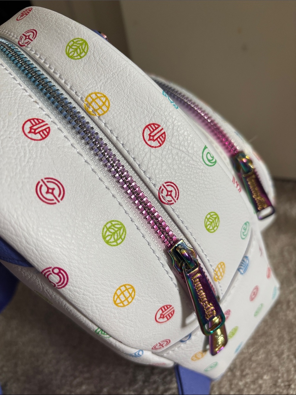 Disney Parks EPCOT 40th Anniversary Loungefly Backpack (NEW WITH TAG) - Picture 4 of 5